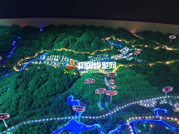 廣西桂林國際社區總體規劃沙盤模型