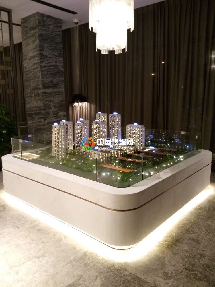 高檔樓盤模型底座，售樓部沙盤展臺（收藏）