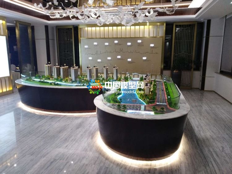 高檔樓盤模型底座，售樓部沙盤展臺（收藏）