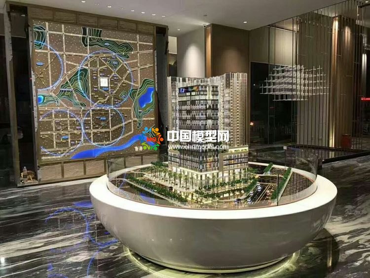 高檔樓盤模型底座，售樓部沙盤展臺（收藏）