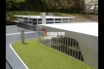 汽車展館沙盤模型，汽車展廳4S店沙盤模型